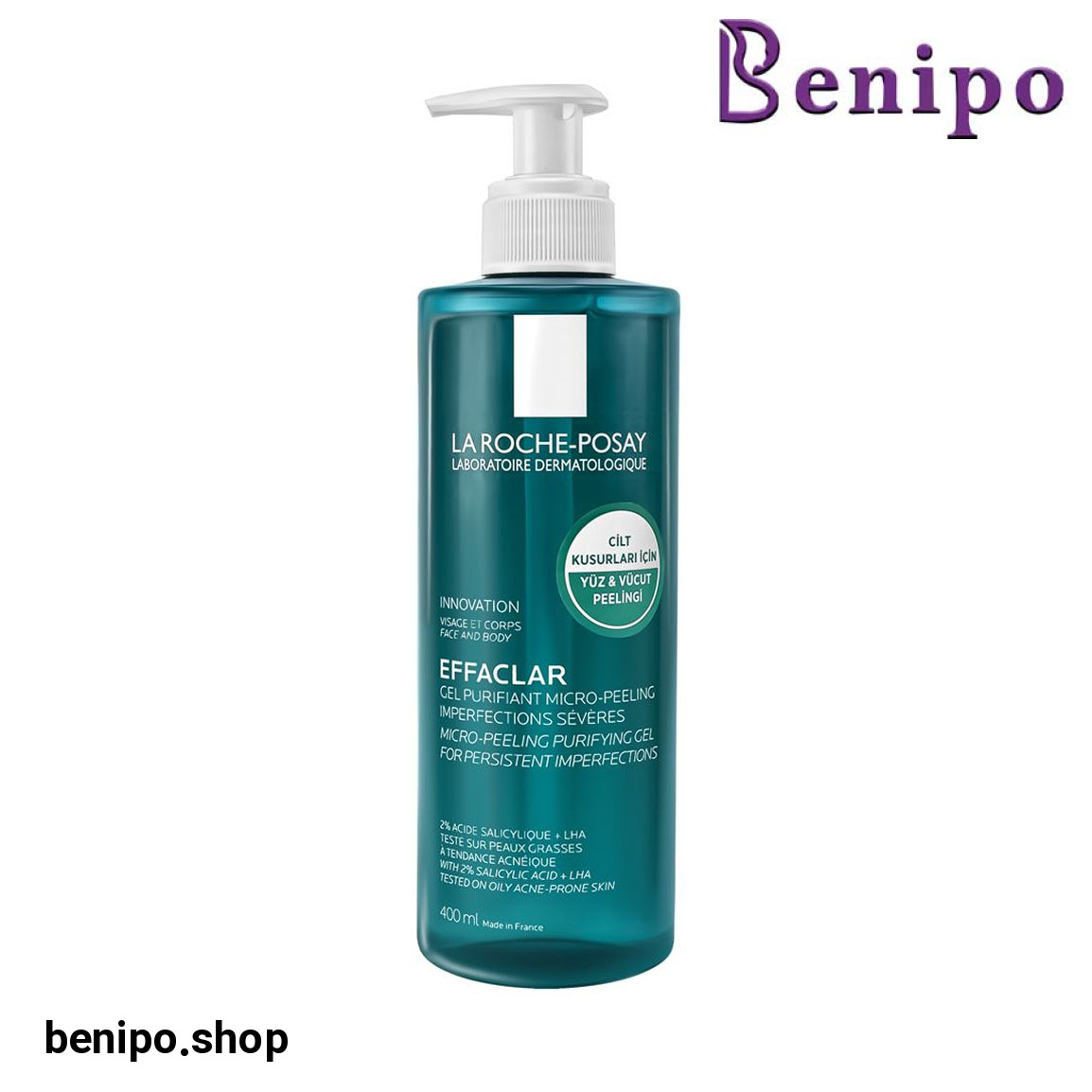 ژل شستشو میکروپیلینگ حجم 400 میلی لیتر