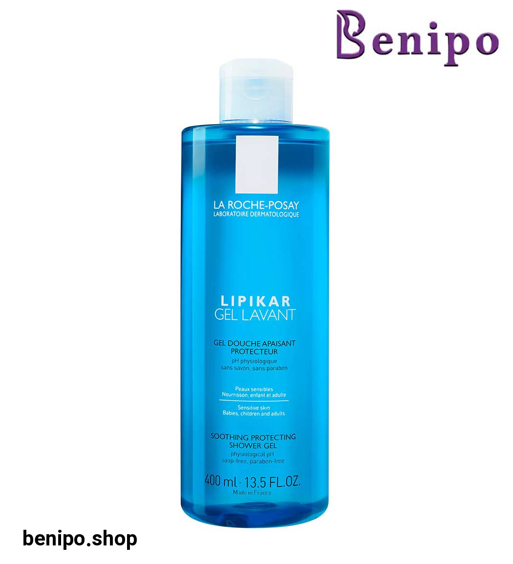 ژل شستشو صورت لیپیکار 400 میل