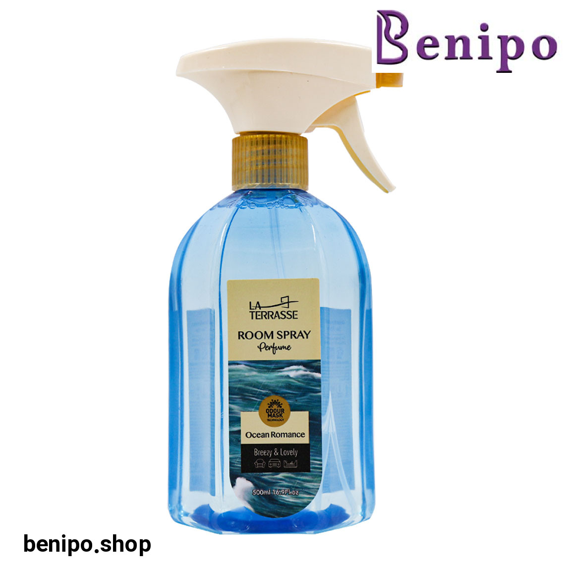 اسپری خوشبو کننده محیط و هوا مدل Ocean Romance حجم 500 میلی لیتر
