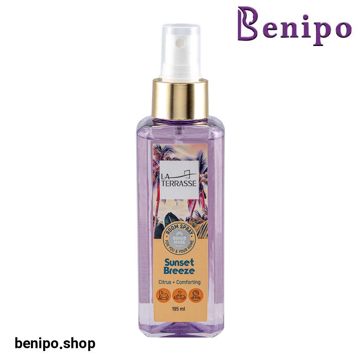 خوشبو کننده هوا مدل Sunset Breeze حجم 195 میلی لیتر