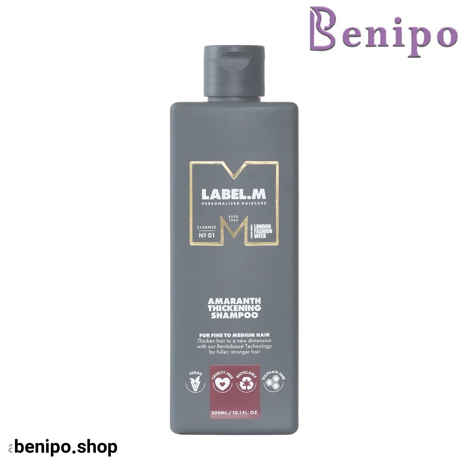 شامپو ضخیم کننده لیبل ام AMARANTH THICKENING