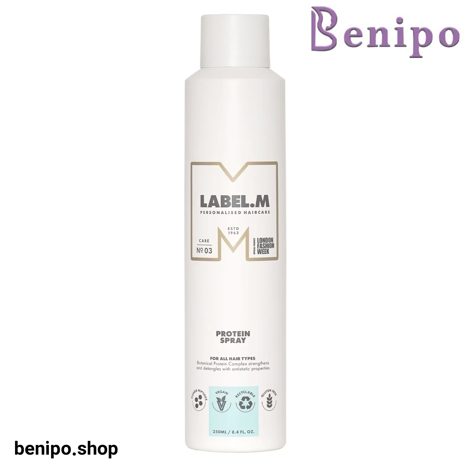 اسپری پروتئین لیبل ام