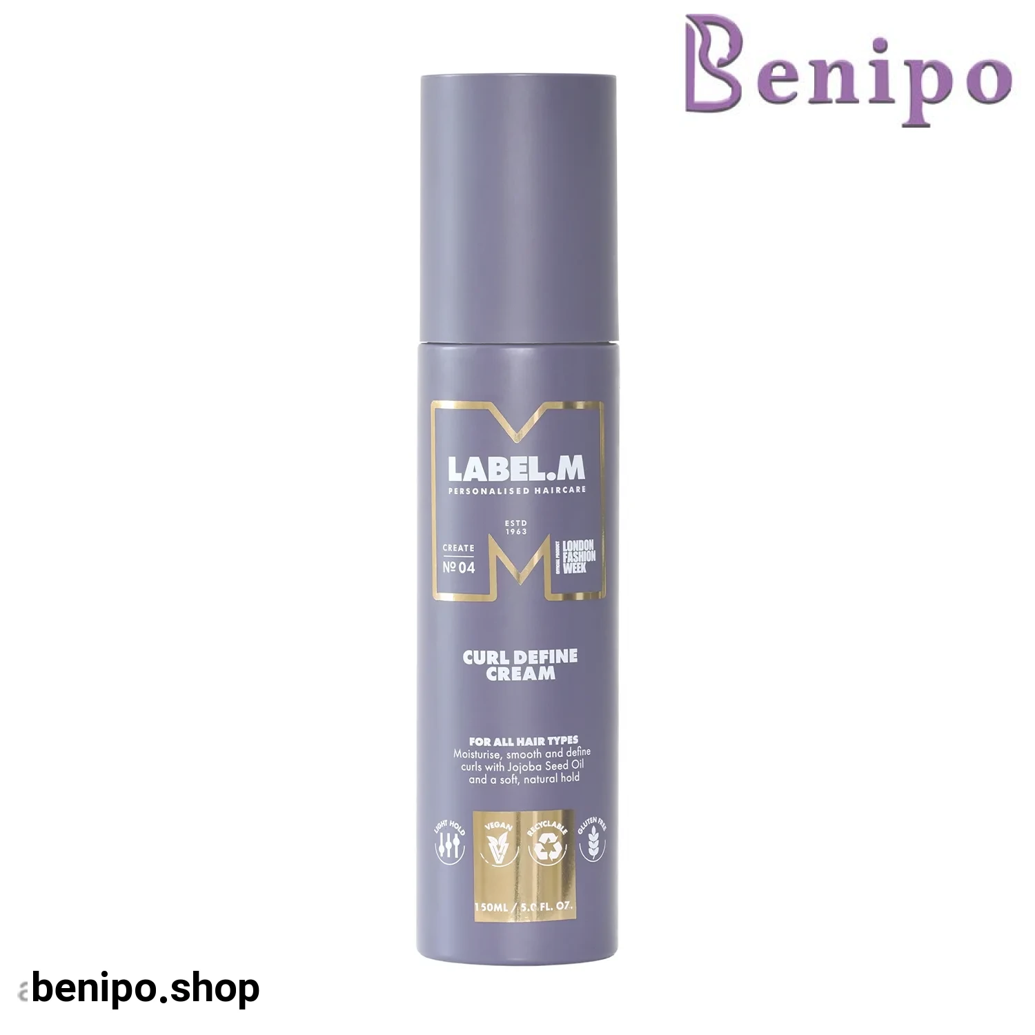 کرم مو فر لیبل ام