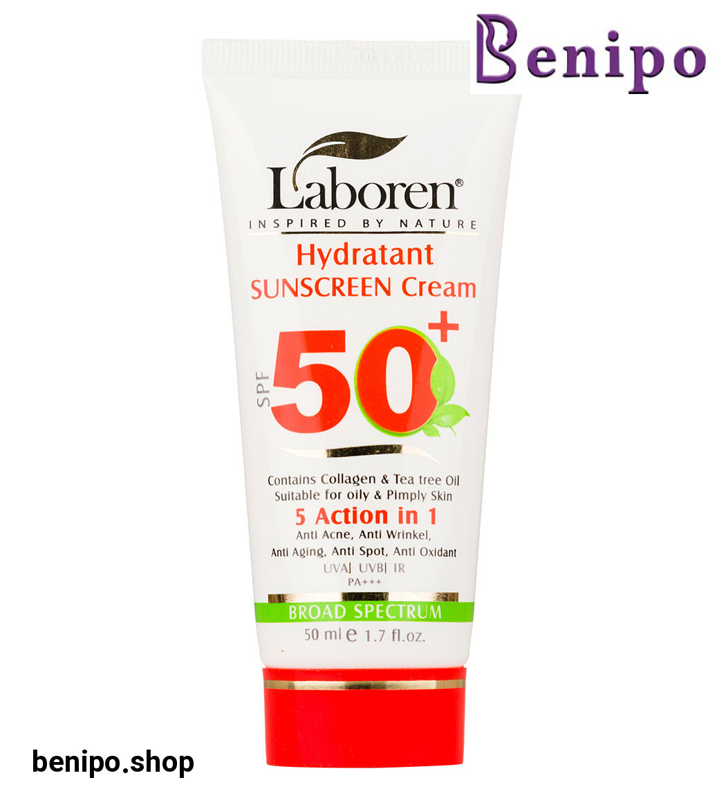 ضد آفتاب 5کاره بدون رنگ اس پی اف 50 مناسب پوست چرب و جوشدار