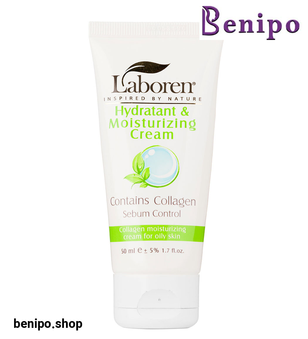 کرم مرطوب کننده بی رنگ حاوی کلاژن پوست چرب