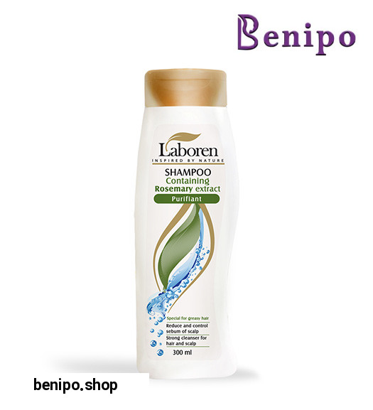 شامپو رزماری مناسب موهای چرب 300میل