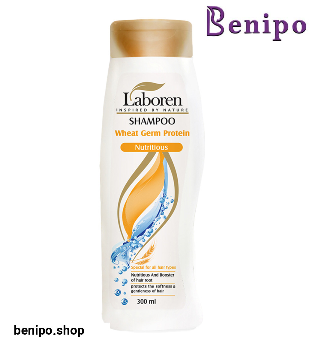 شامپو پروتئین جوانه گندم مناسب انواع مو 300میل