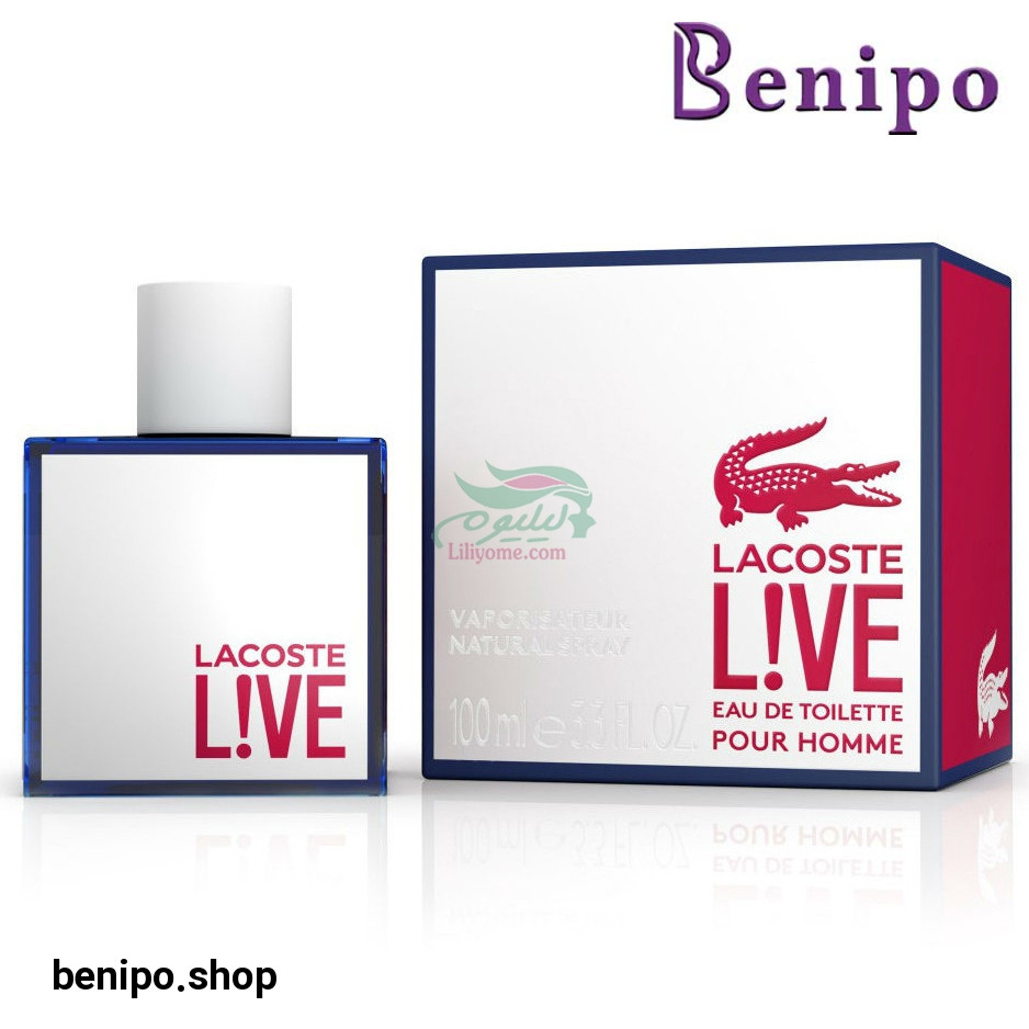 ادو تویلت مردانه مدل Live حجم 100 میل