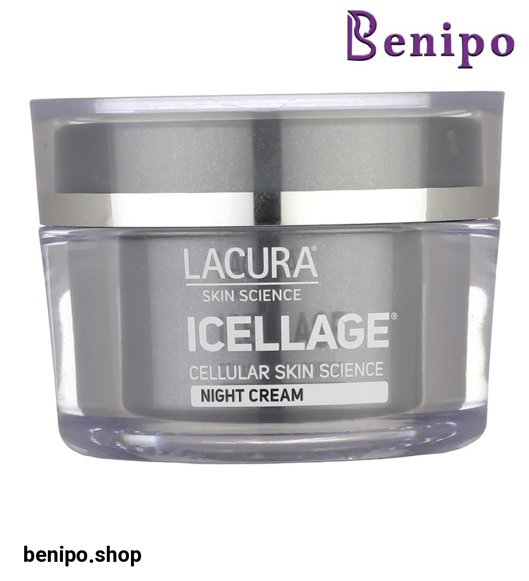 کرم ضد چروک شب مدل Icellage حجم 50 میلی لیتر