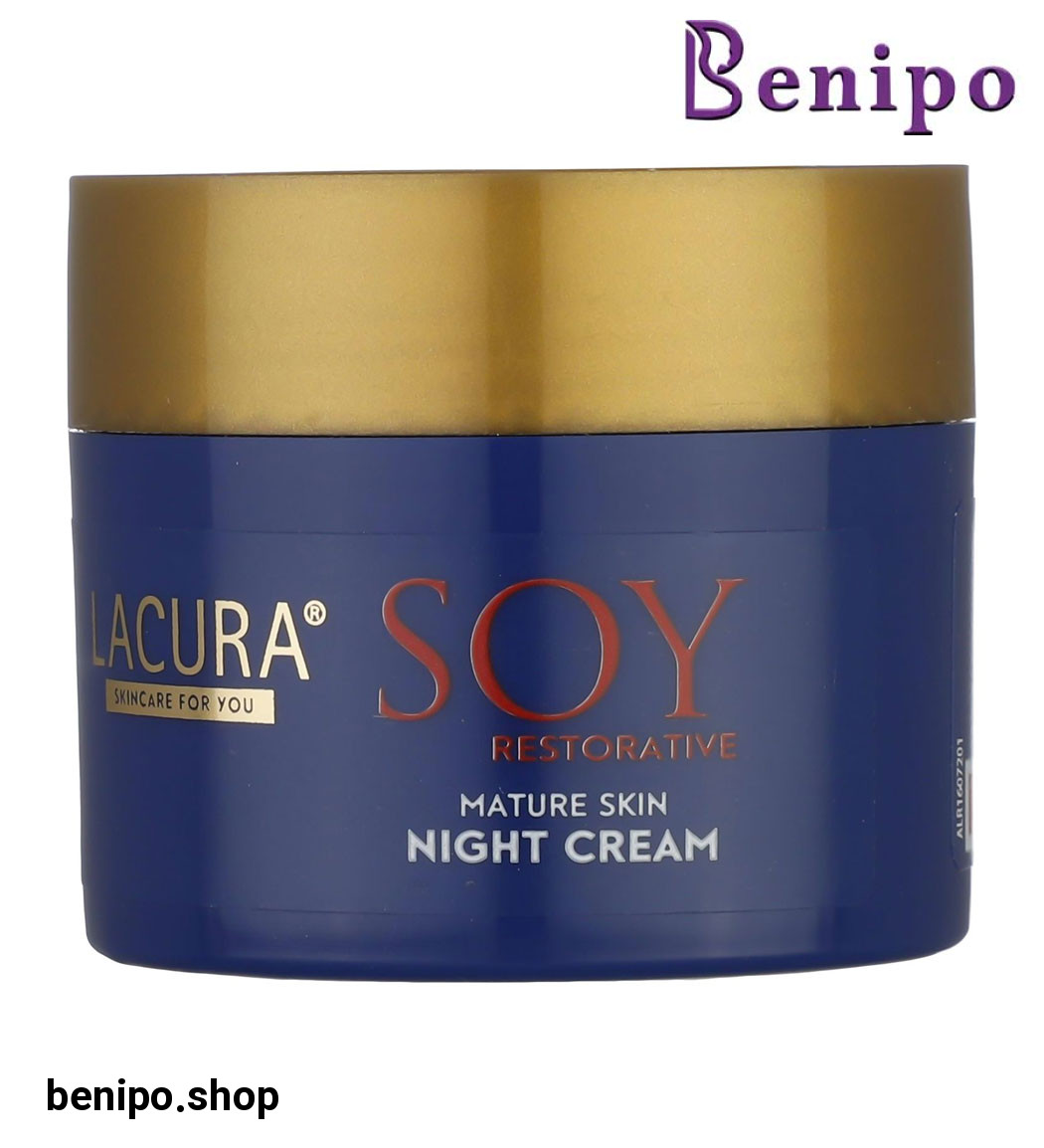 کرم ضد چروک شب مدل Soy Restorative حجم 50 میلی لیتر