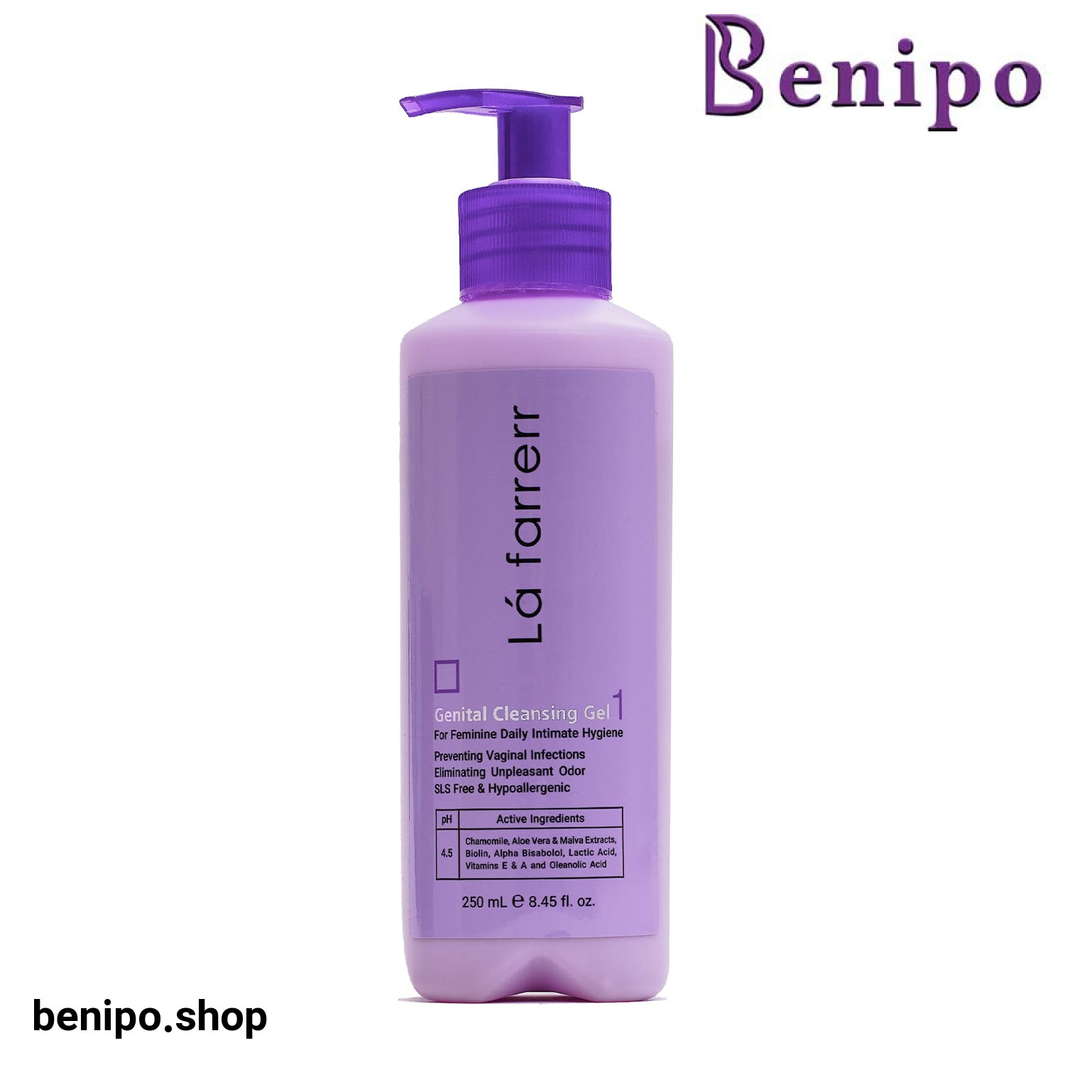 ژل شستشو بانوان لافارر