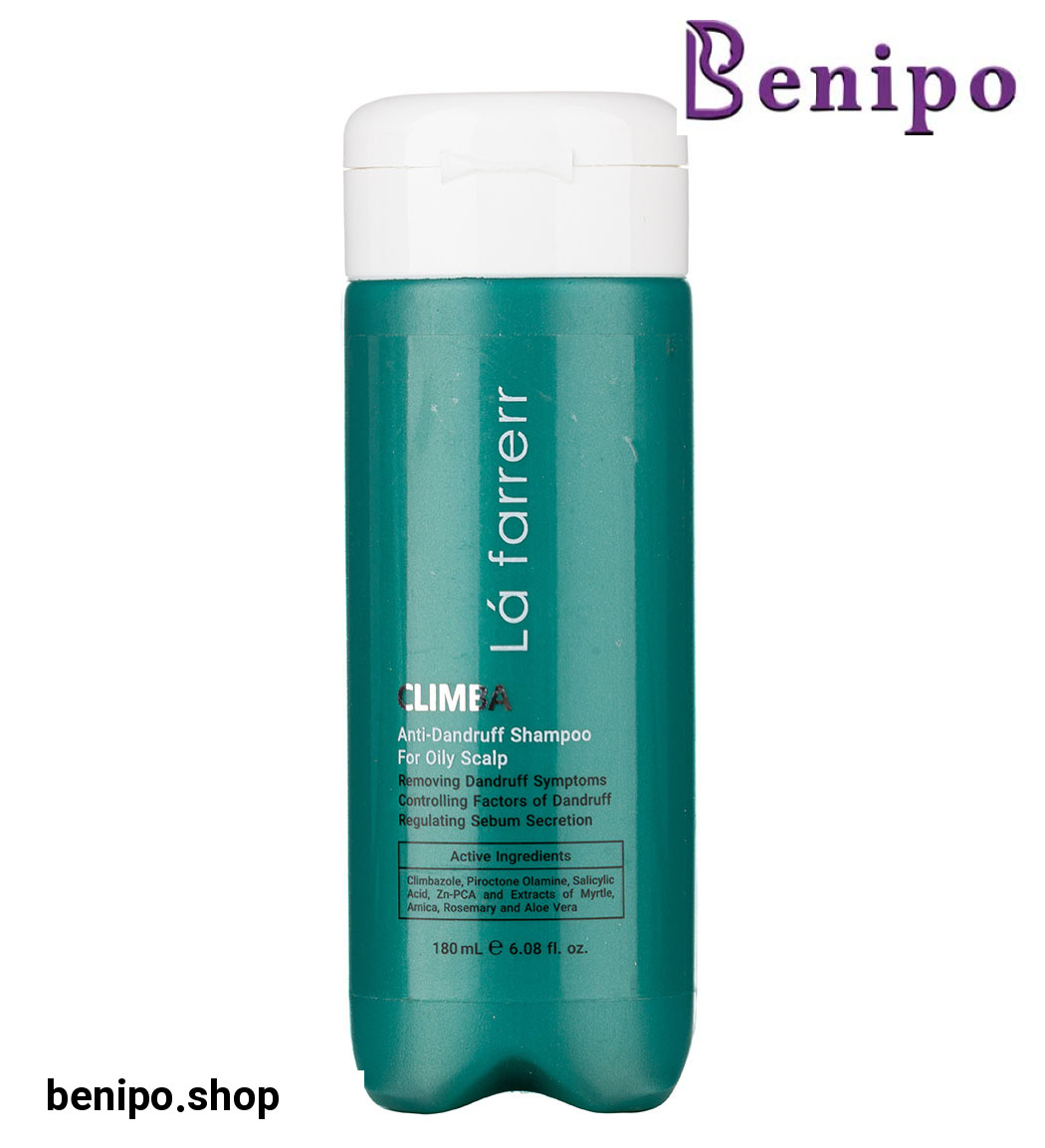 شامپو ضد شوره موهای چرب و کدر مدل کلیمبا