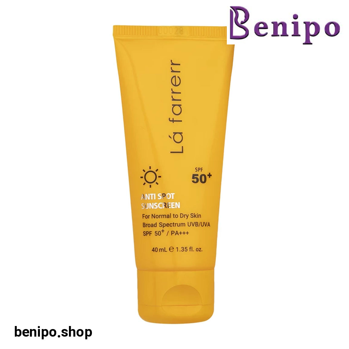 ضد آفتاب و ضد لک بی رنگ مدل SPF50 مناسب پوست نرمال و خشک حجم 40 میلی لیتر