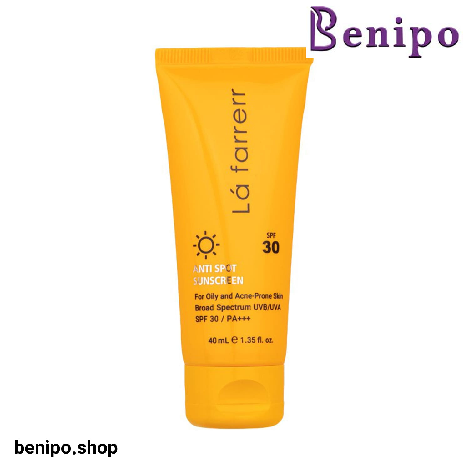 ضد آفتاب و ضد لک بی‌رنگ پوست چرب و مستعد آکنه SPF 30 لافارر