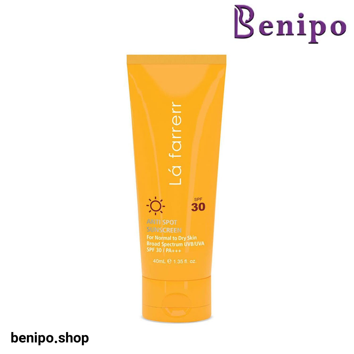 ضد آفتاب و ضد لک پوست خشک و معمولی SPF30 لافارر