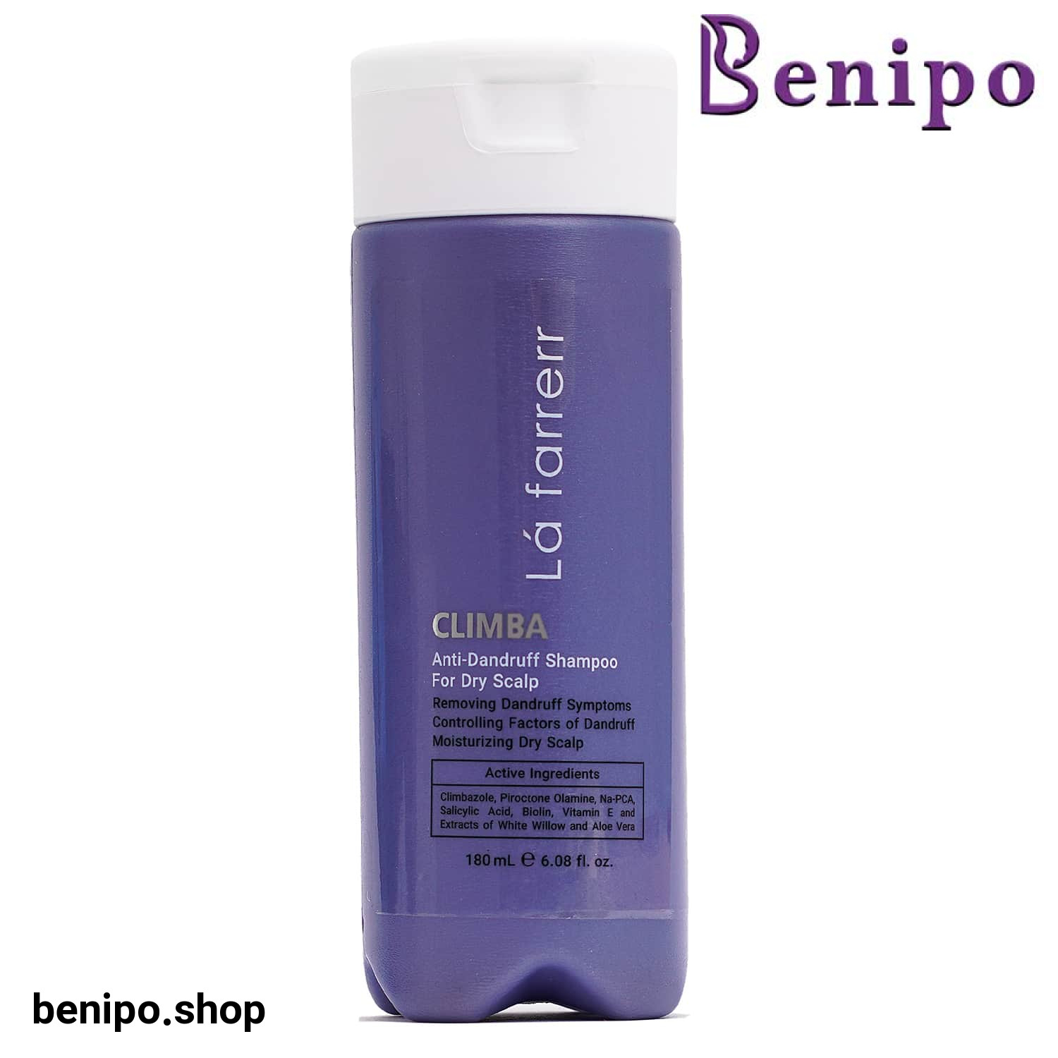 شامپو ضد شوره کلیمبا مخصوص موهای خشک لافارر