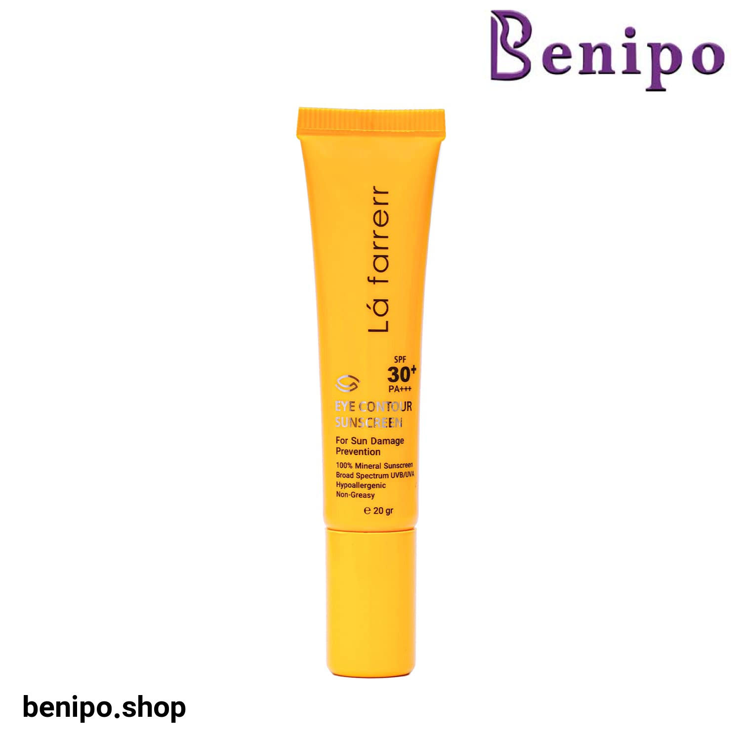 کرم ضد آفتاب دور چشم لافارر