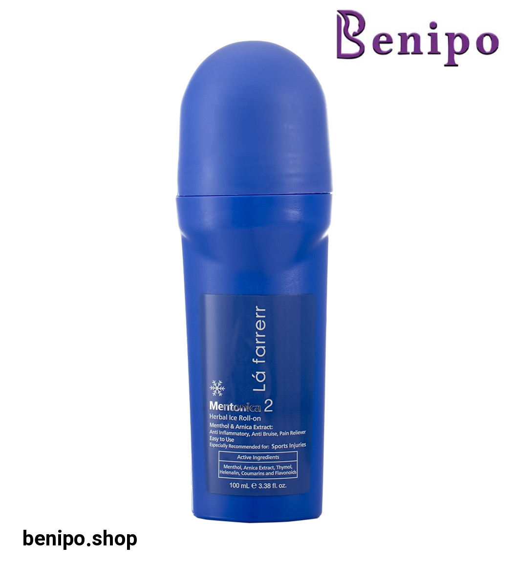 ژل گیاهی خنک کننده و ضد درد آیس رولی