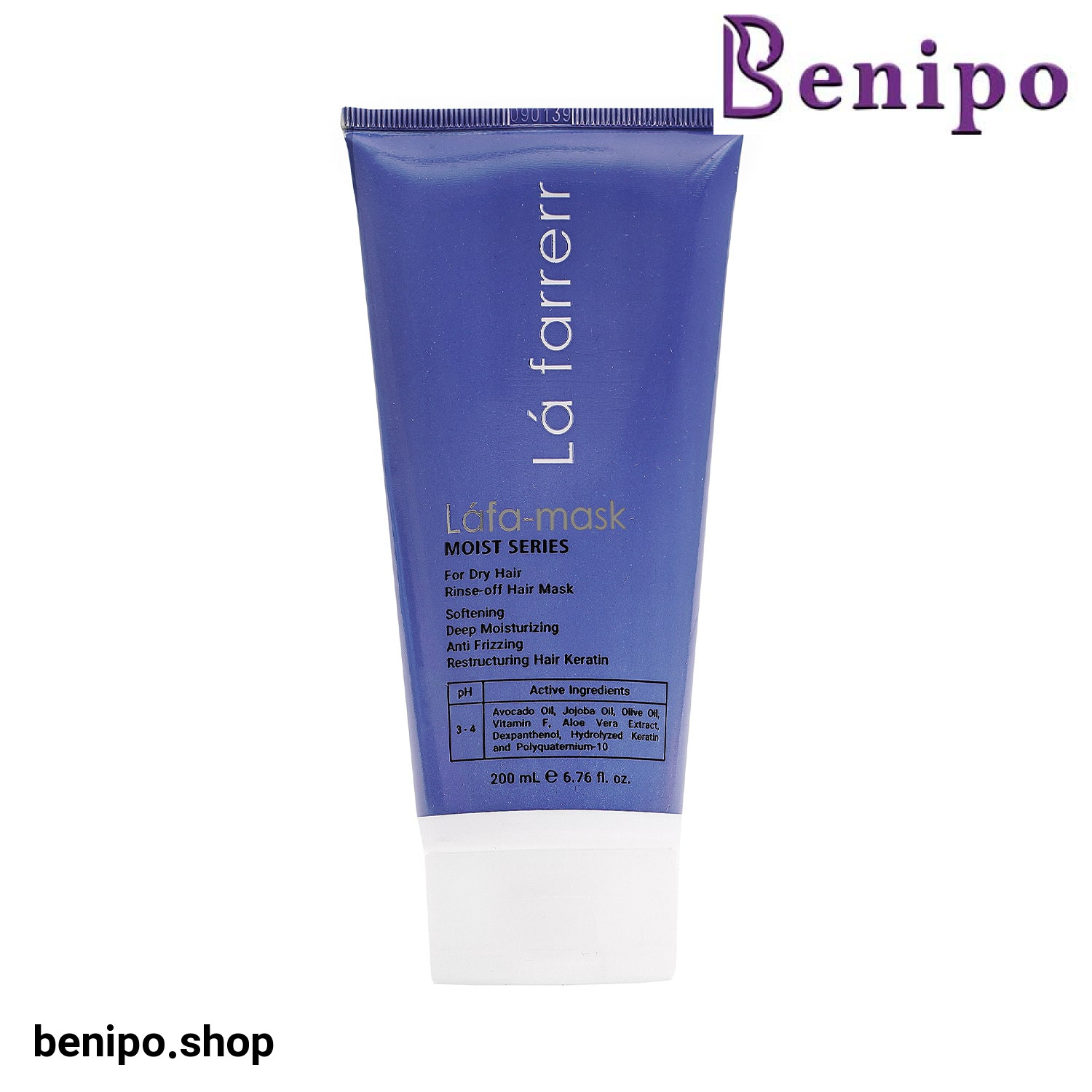 ماسک رطوبت رسان موهای خشک و زبر لافارر