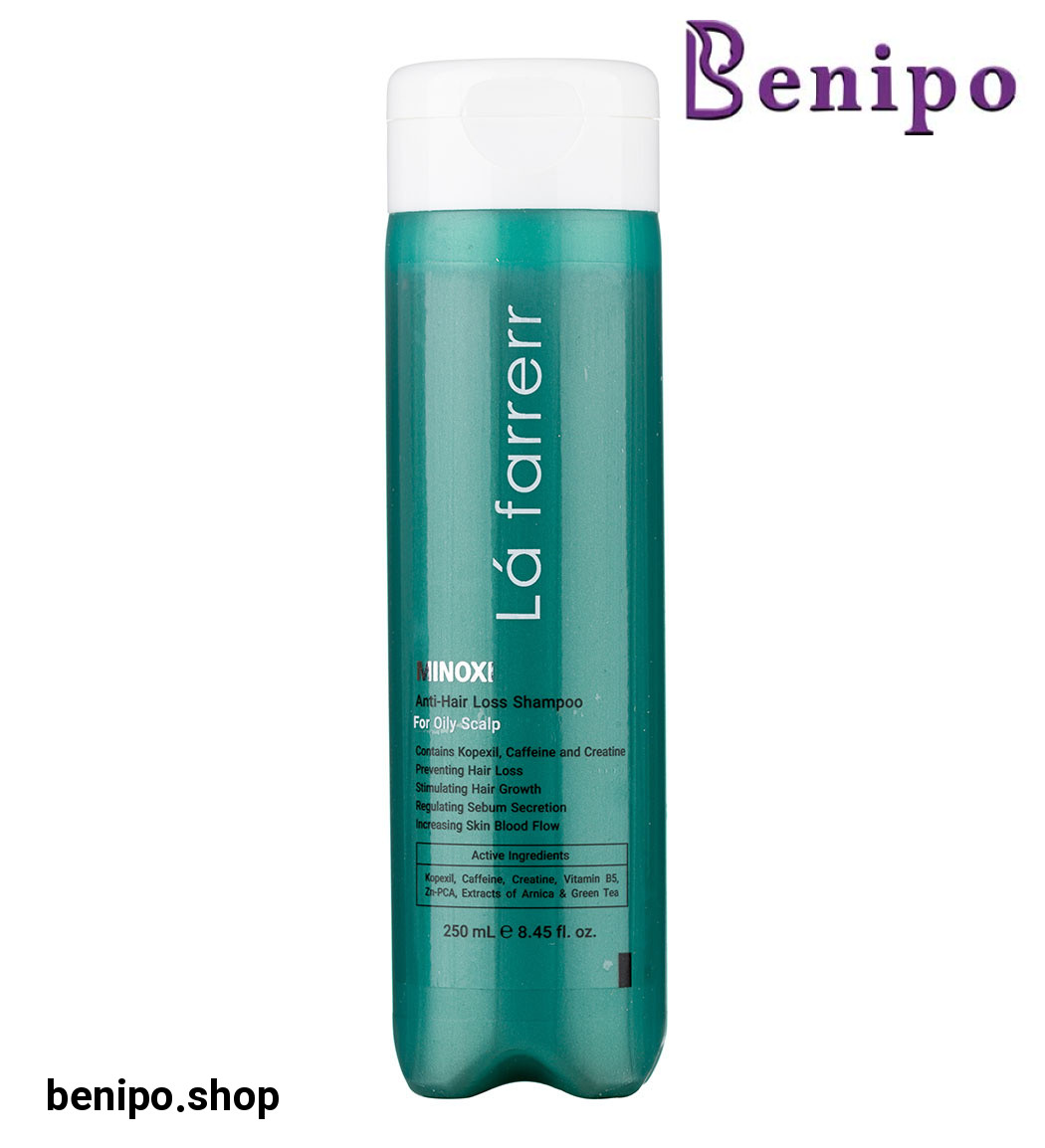 شامپو ضد ریزش ماینوکسی برای موهای چرب 250 میل
