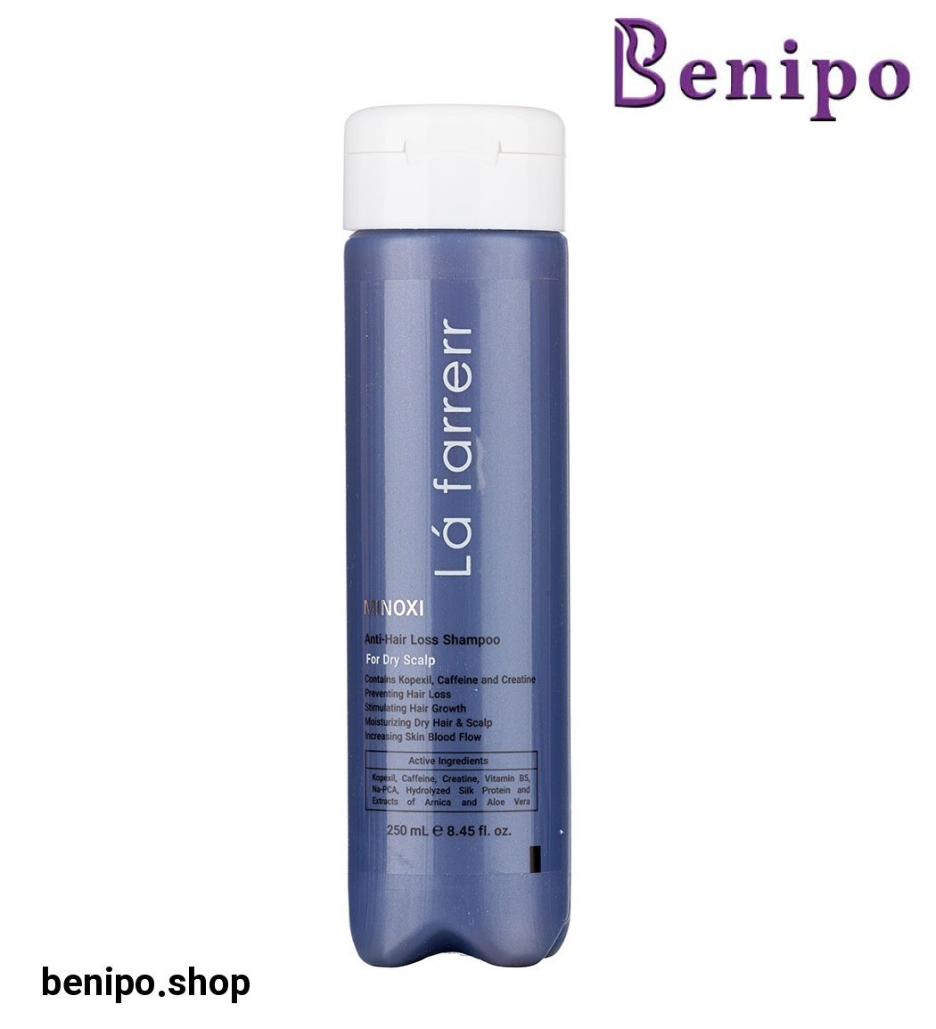 شامپو ضد ریزش ماینوکسی برای موهای خشک 250 میل