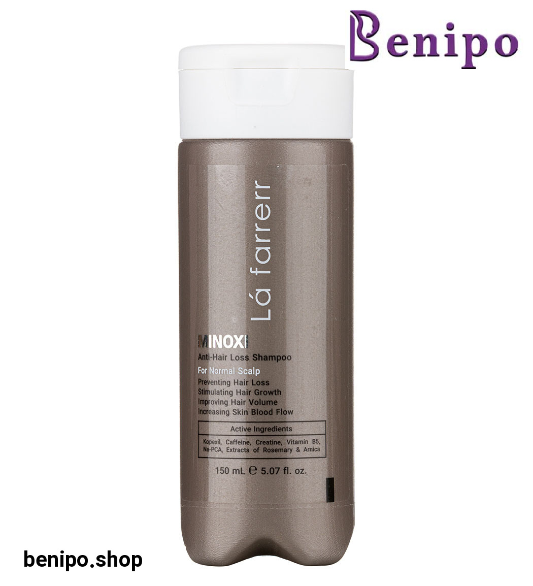 شامپو ماینوکسی ضد ریزش مو موهای معمولی و نازک 150 میل