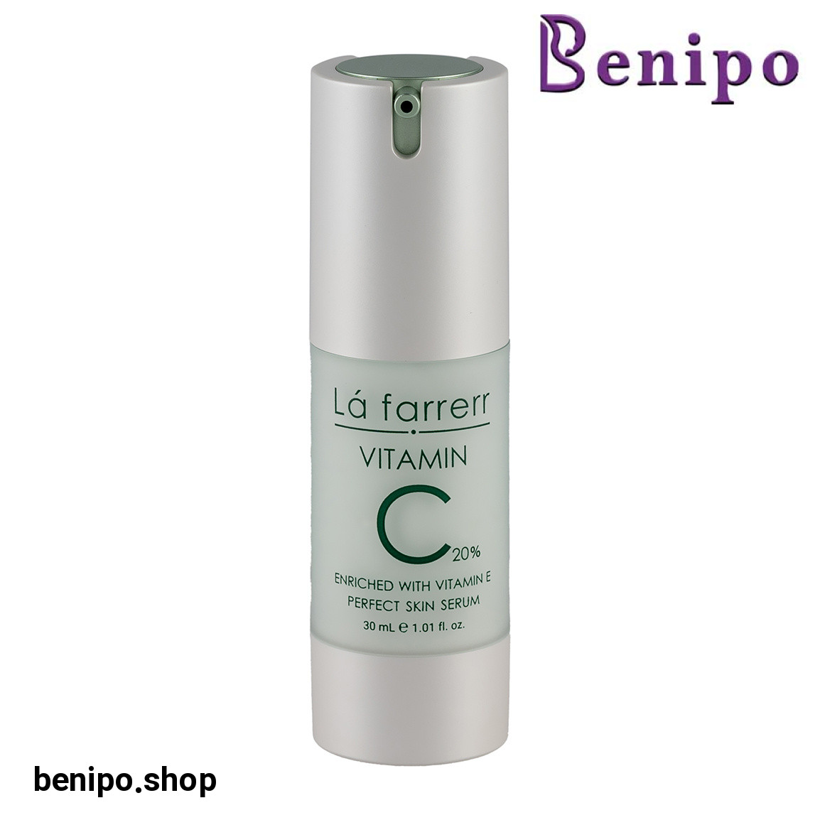 سرم پوست روشن کننده ویتامین سی 20 درصد ضد پیری