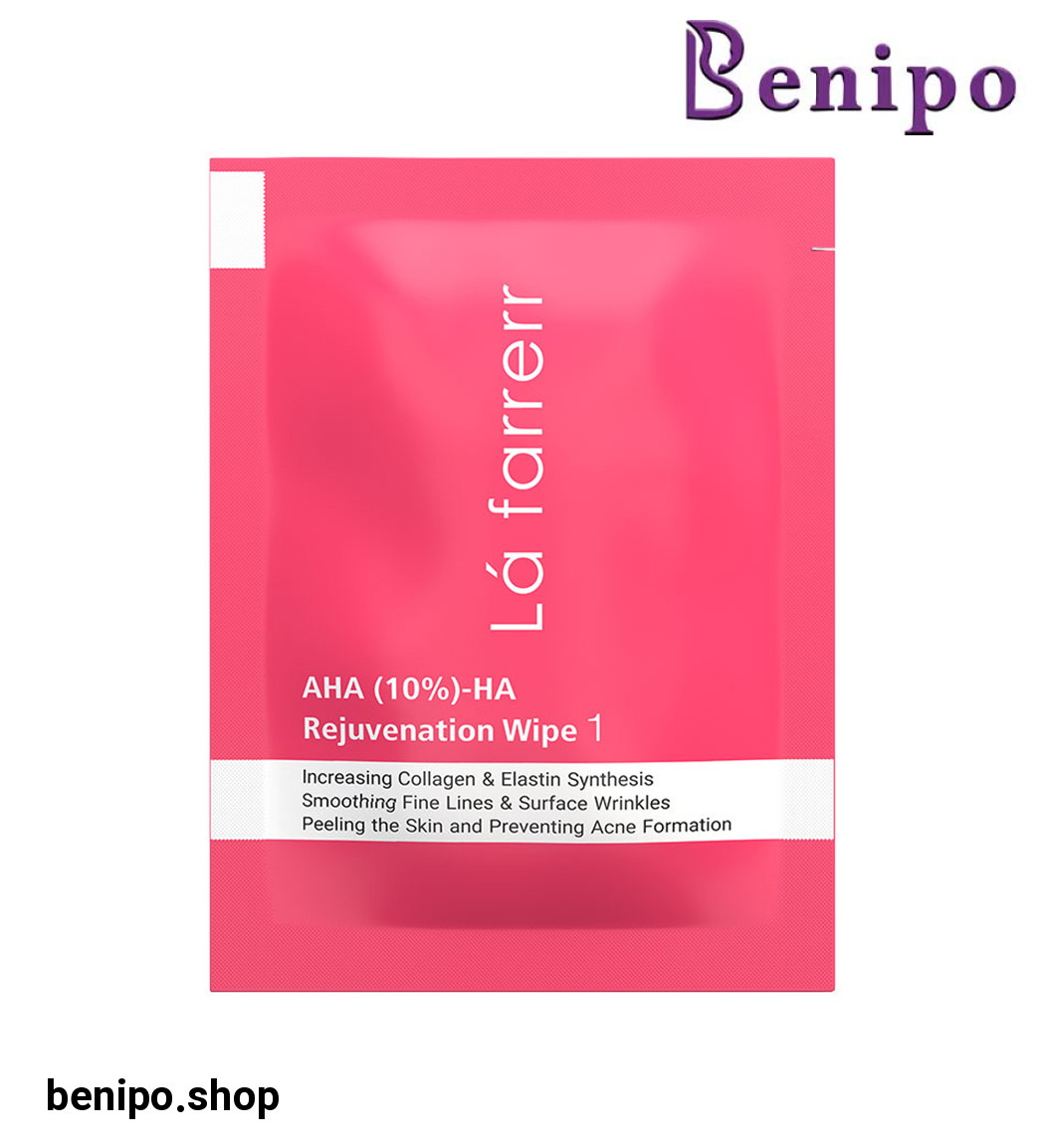 پد جوان کننده و لایه بردار پوست 1 حاوی 10% AHA و HA بسته 30عددی