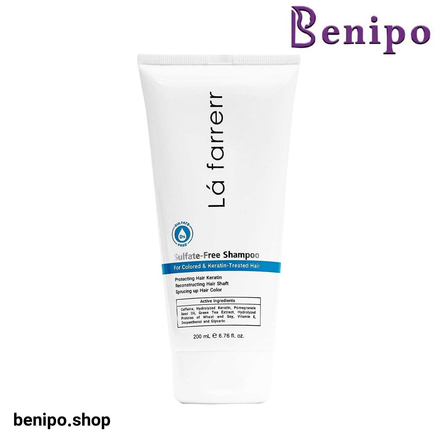 شامپو فاقد سولفات مخصوص موهای رنگ شده لافارر