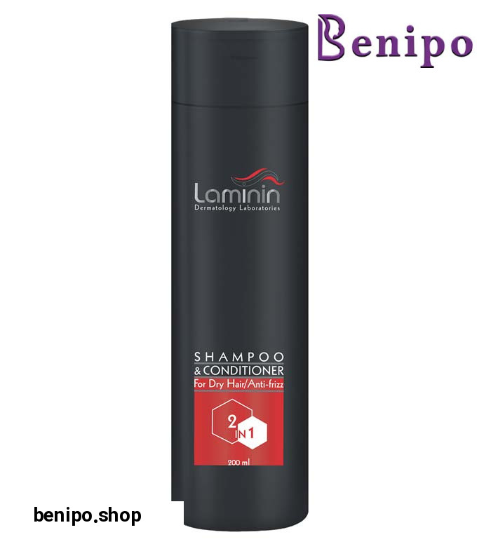 شامپو کراتینه و نرم کننده 2 در 1