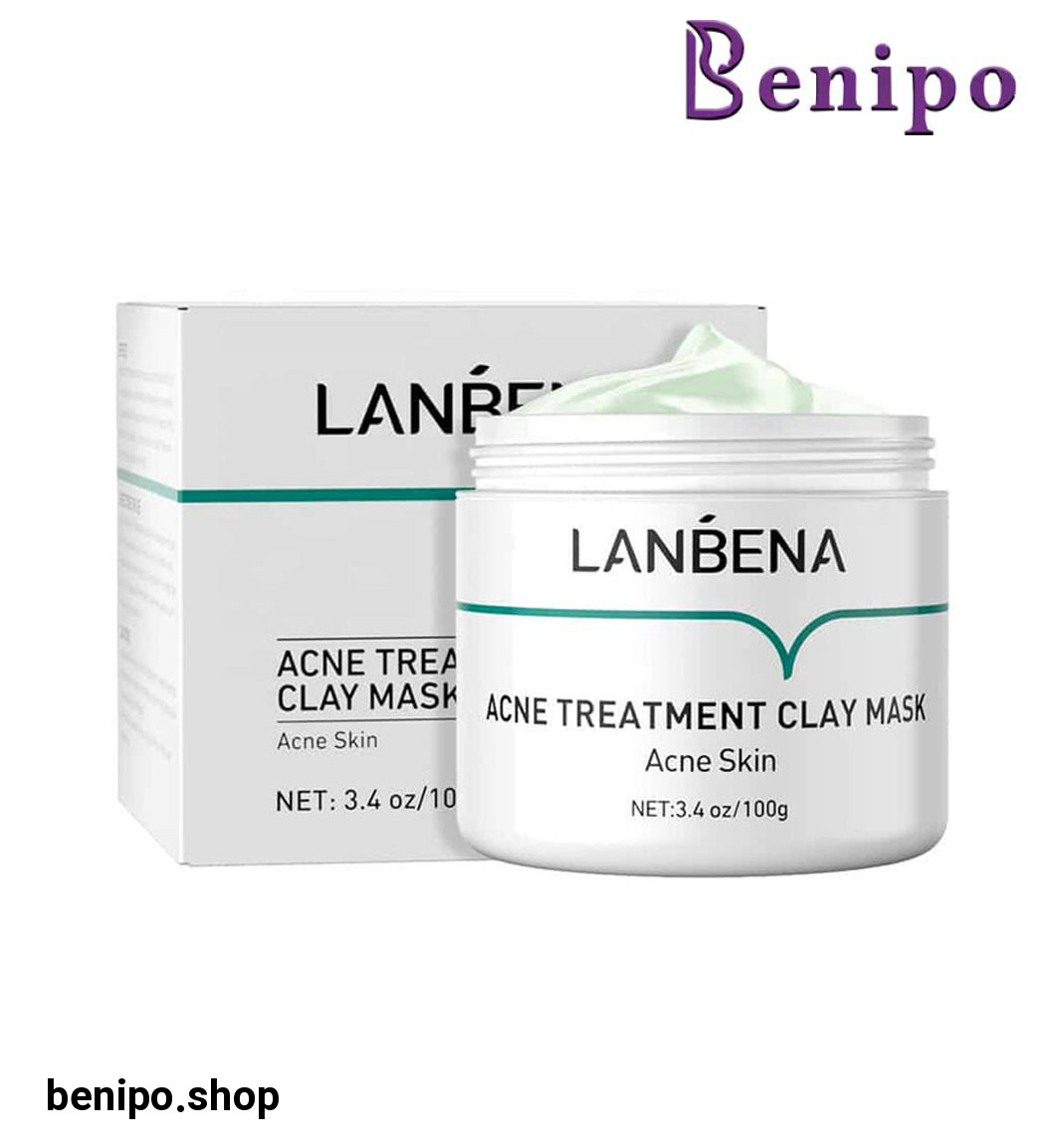 ماسک صورت مدل خاک رس 100گرم