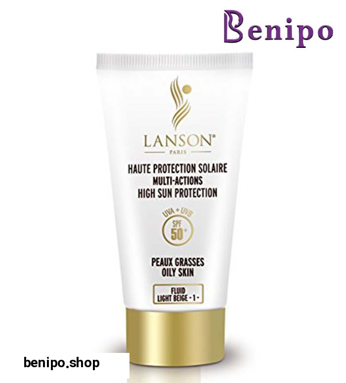 ضد آفتاب فلوئیدی بژ طبیعی فاقد چربی