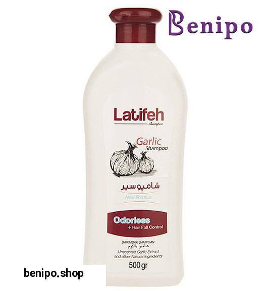 شامپو سیر و گلیسیرینه 500 گرمی