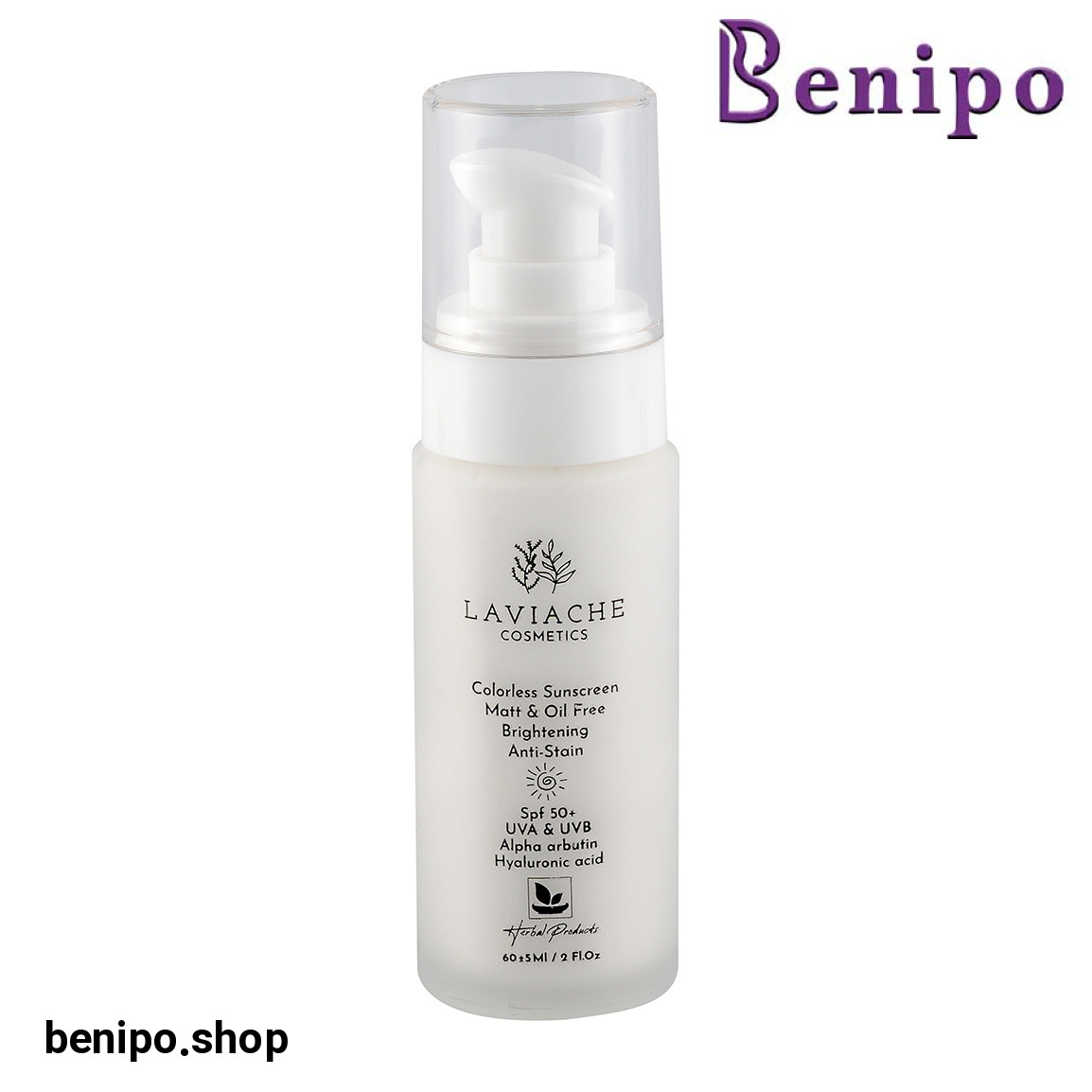 کرم ضد آفتاب بی رنگ با SPF50 حجم 50 میلی لیتر