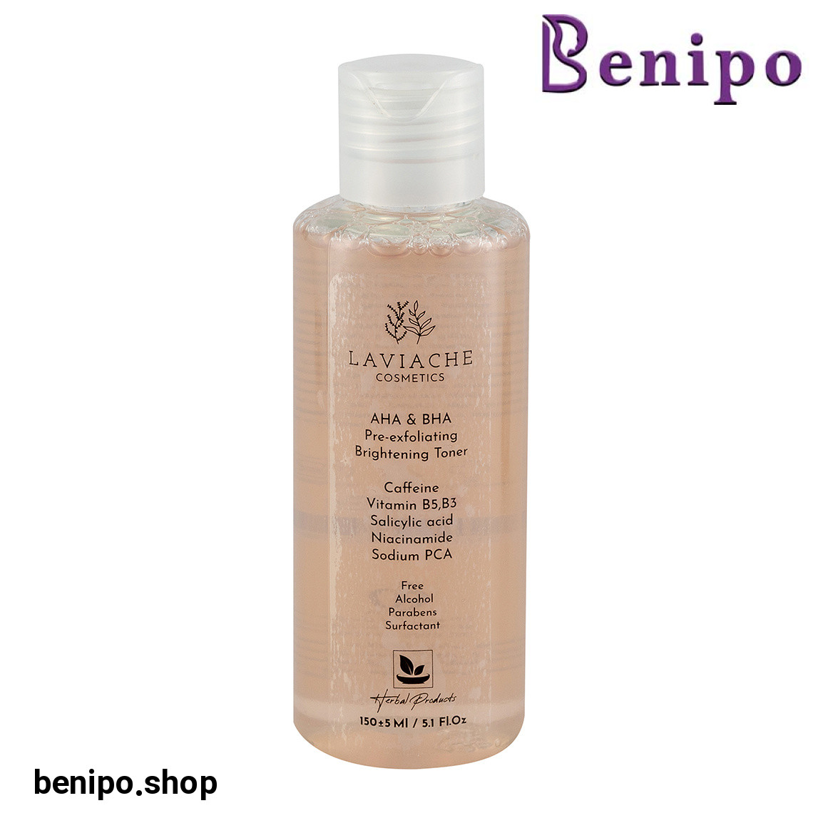 تونر لایه بردار AHA و BHA حجم 150 میلی لیتر