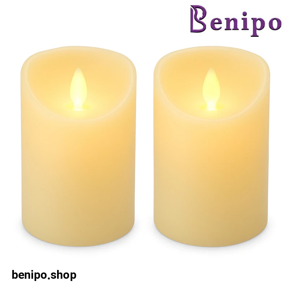 شمع ال ای دی مدل متحرک کد 10 مجموعه 2 عددی