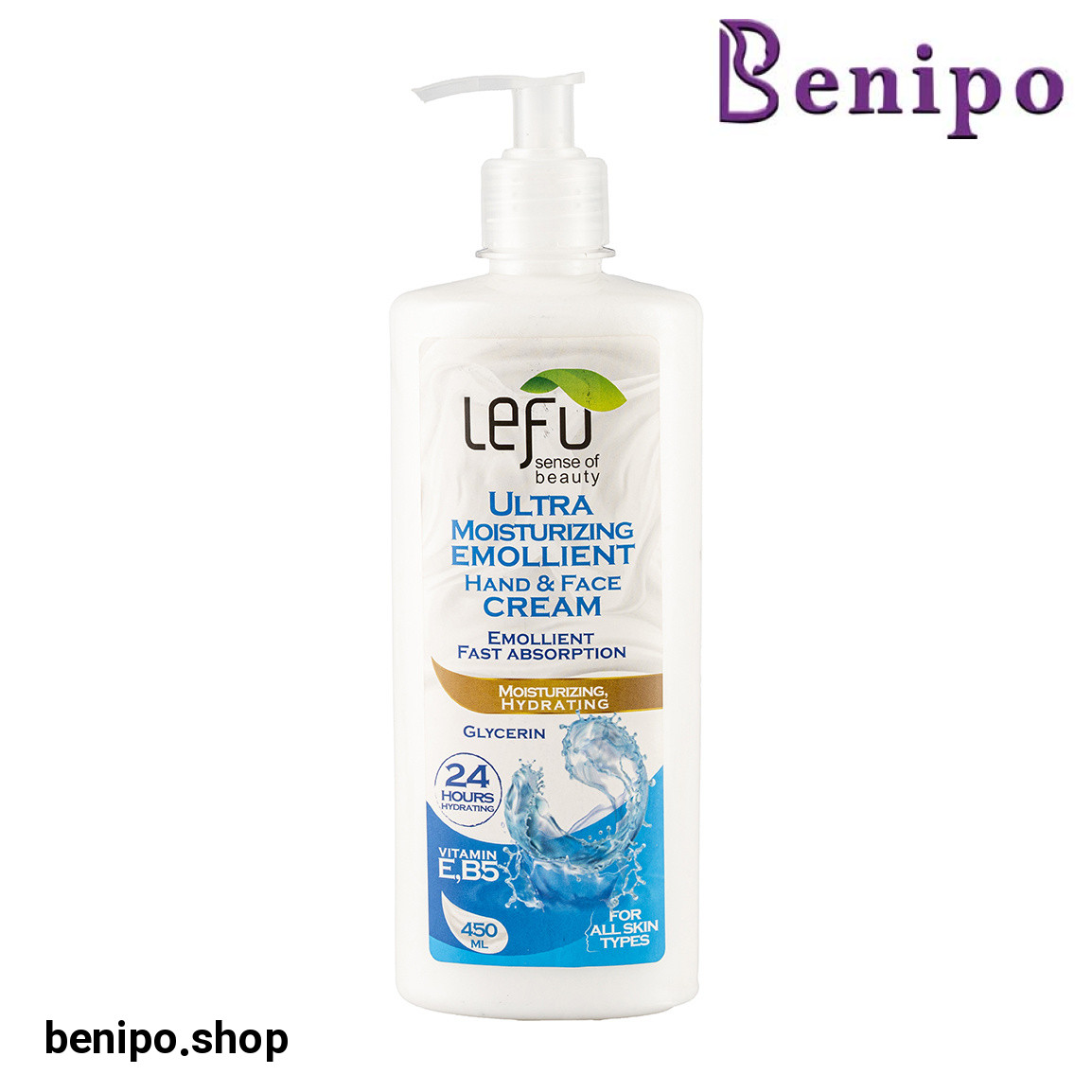 کرم مرطوب کننده حجم 450 میلی لیتر