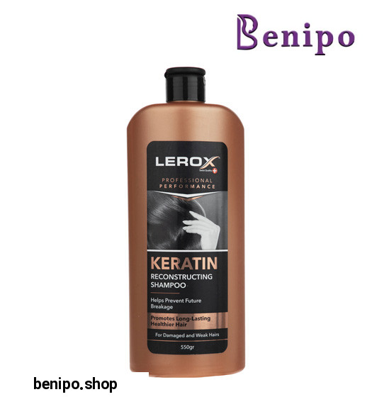 شامپو کراتینه مناسب موهای آسیب دیده 550 گرم
