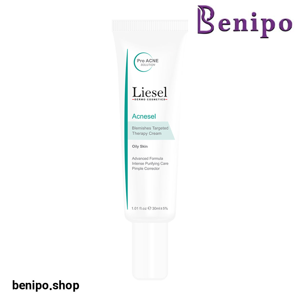 کرم ضد آکنه قوی مناسب پوست چرب حجم 30 میلی لیتر
