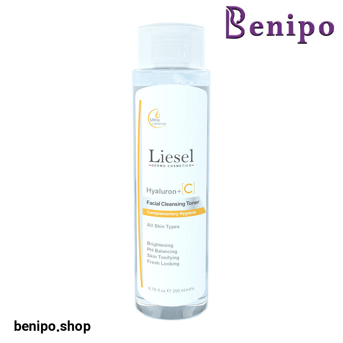 تونر ویتامین سی حجم 200 میلی لیتر