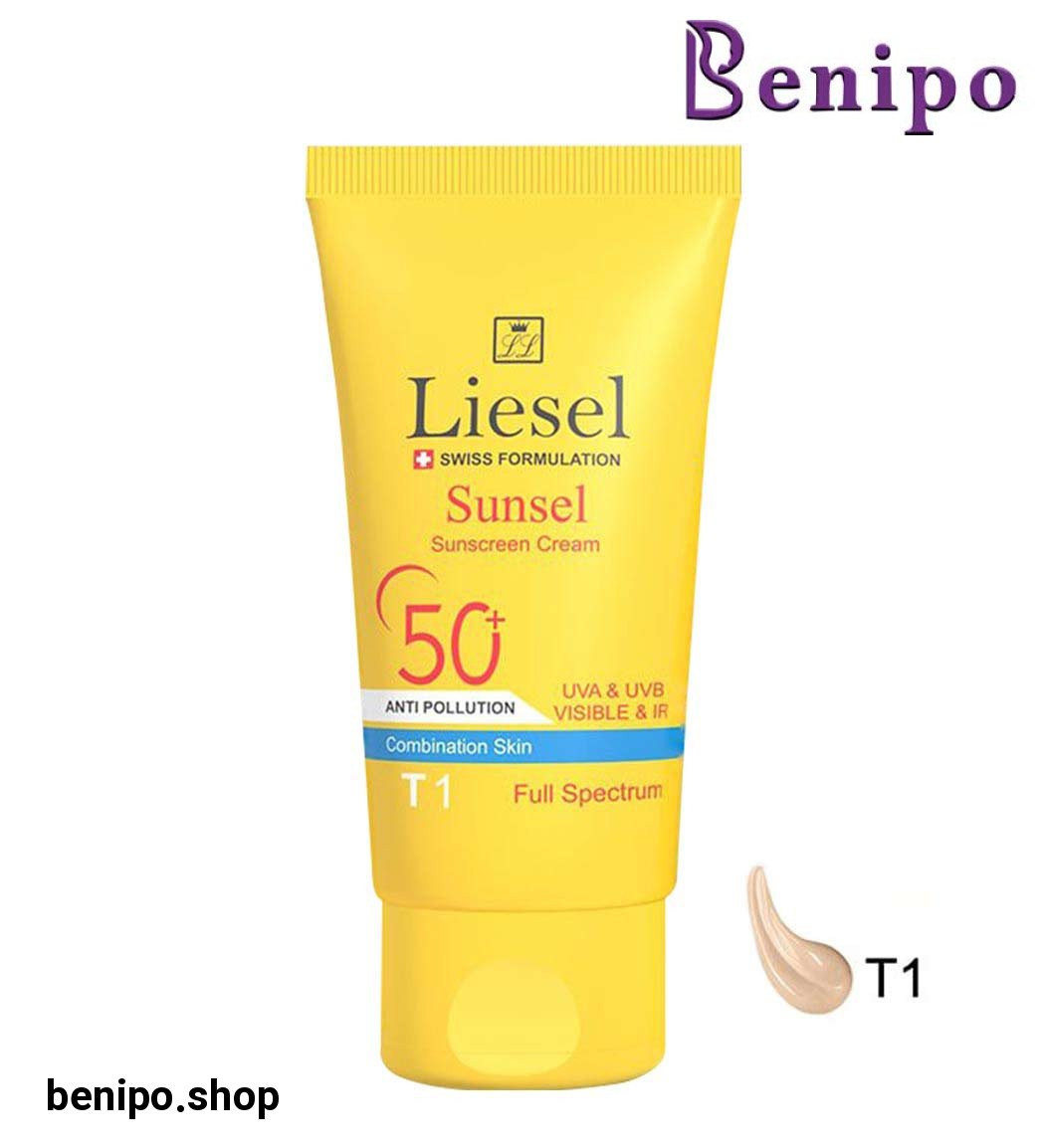کرم ضد آفتاب اس پی اف 50  مناسب پوست های مختلط سانسل