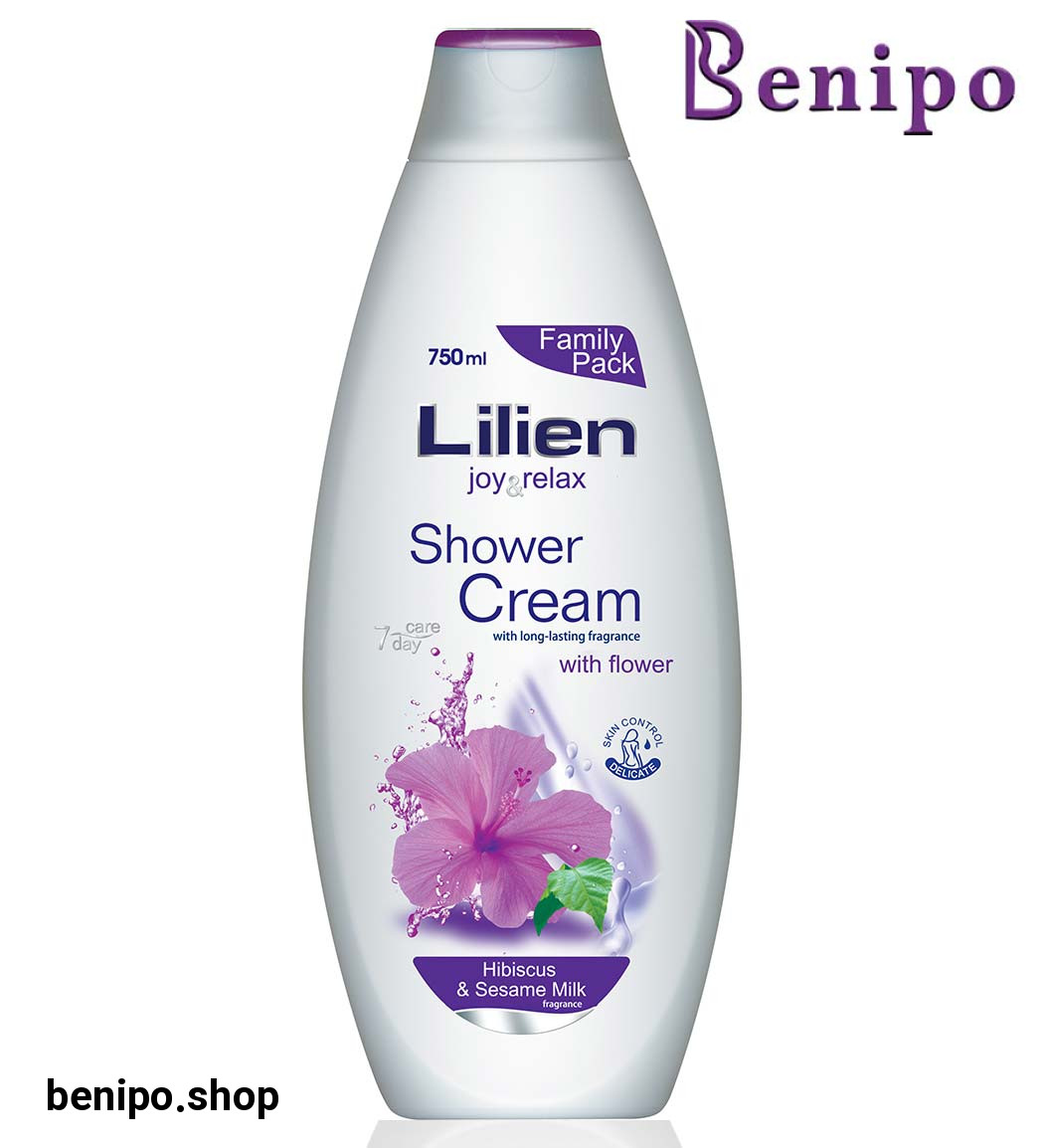 شاور کرم شیر کنجد و گل ختمی