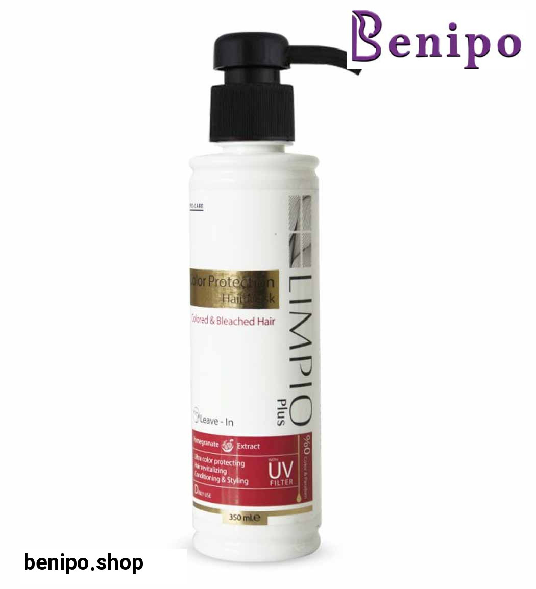 ماسک تثبیت کننده رنگ مو حاوی عصاره انار مناسب موهای رنگ و دکلره شده 350میل