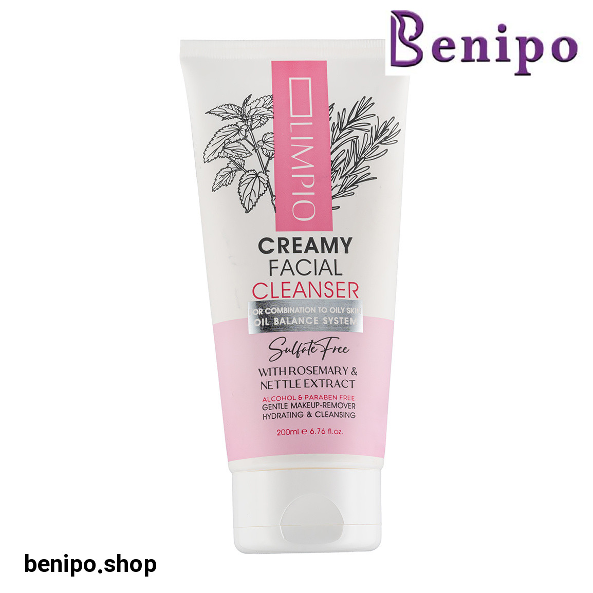 شوینده صورت کرمی مناسب پوست مختلط تا چرب حجم 200 میلی لیتر