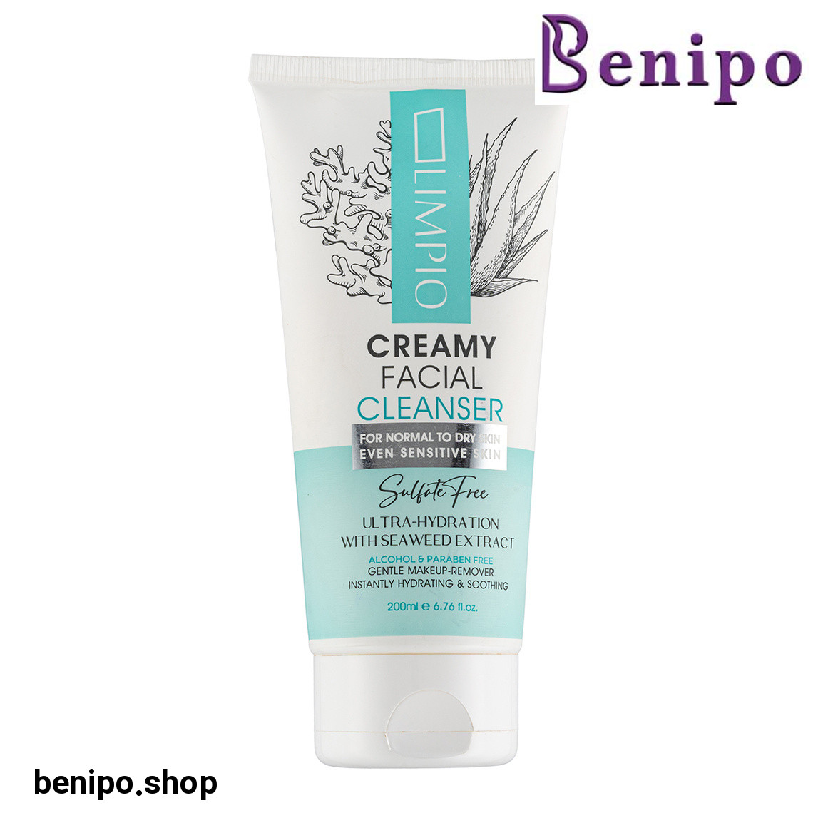 شوینده صورت کرمی مناسب پوست نرمال تا خشک حجم 200 میلی لیتر