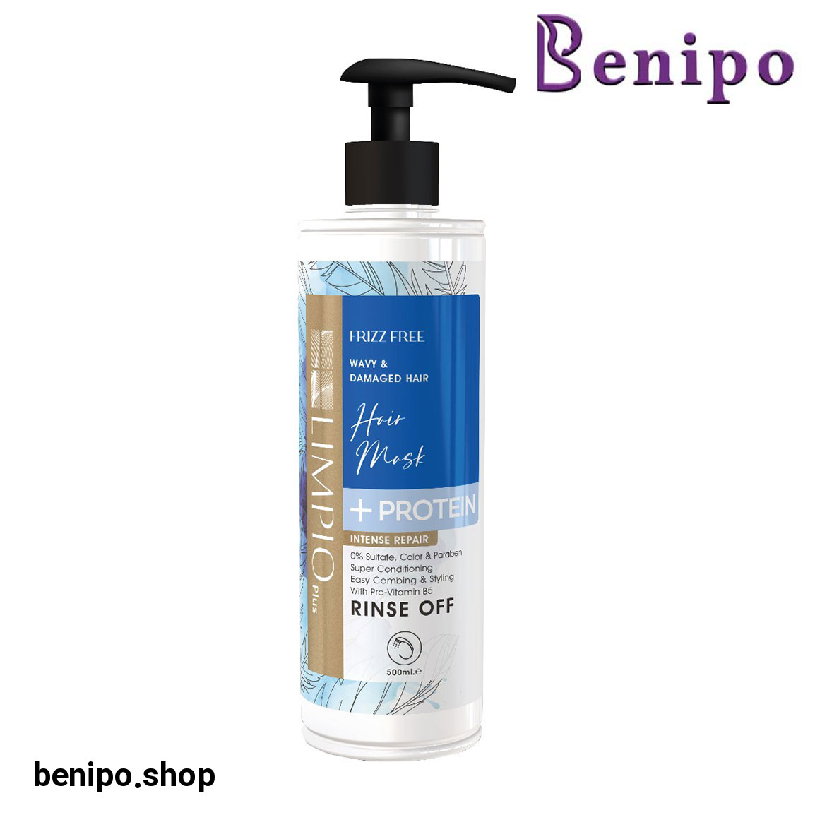 ماسک ضد وز و نرم کننده مو مناسب موهای آسیب دیده 500 میل