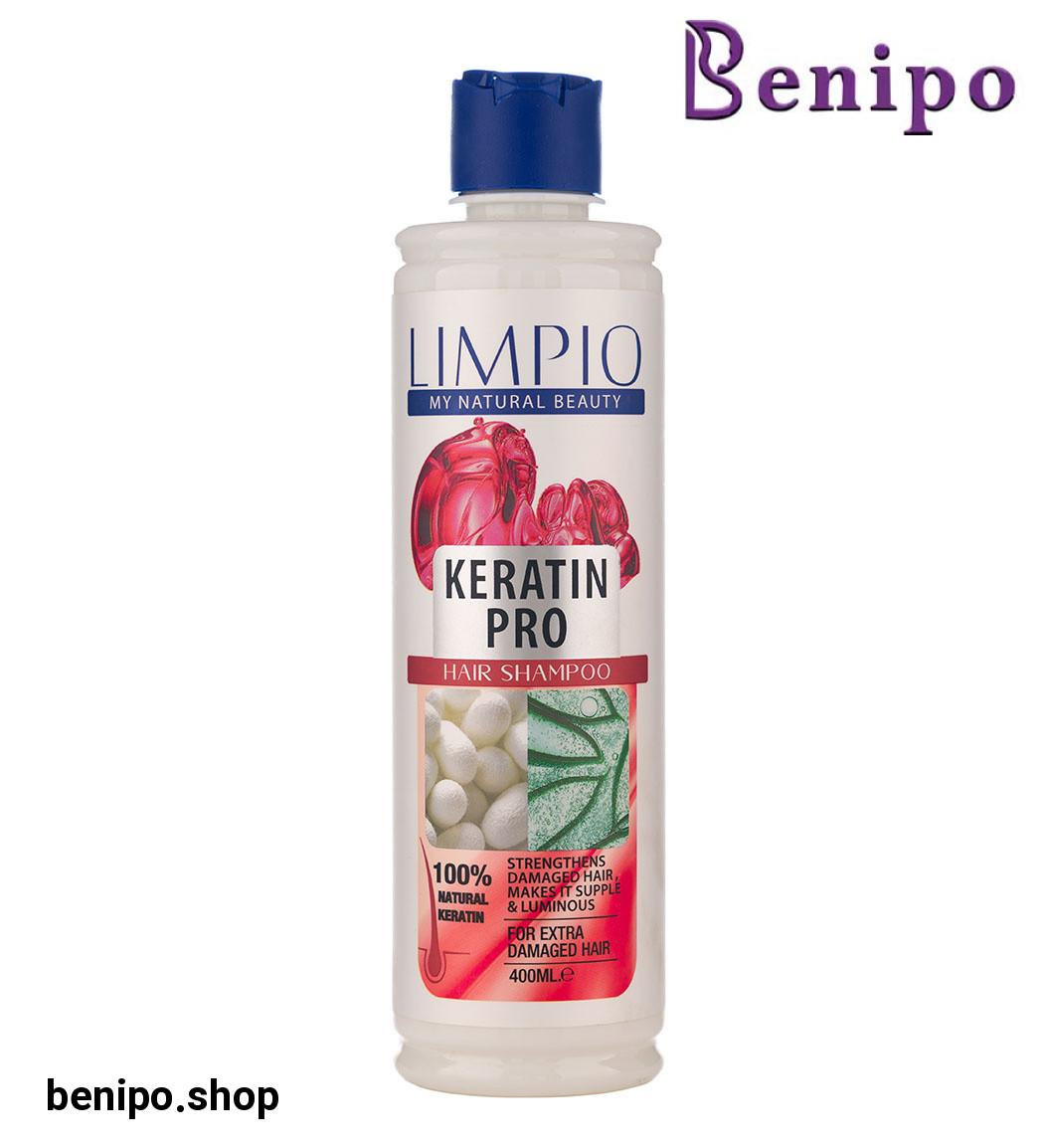 شامپو کراتینه مناسب موهای آسیب دیده 400 میل