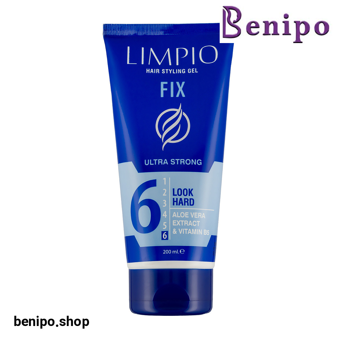 ژل موی سر بسیار قوی حاوی آلوئه ورا و ویتامین B5 حجم 200 میلی لیتر