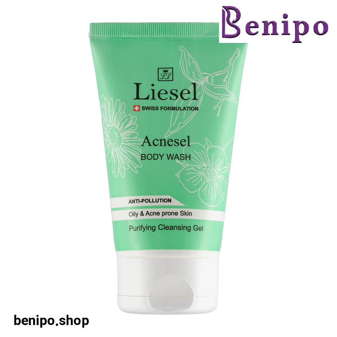 ژل شستشوی بدن پوست چرب آکنه سل 150میل