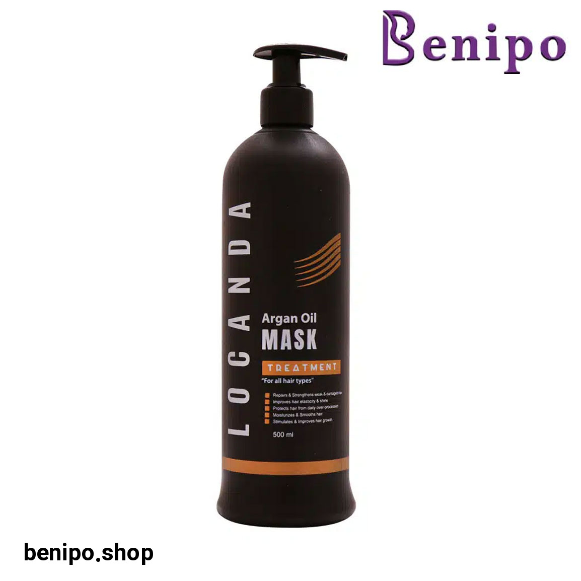 ماسک مو حاوی روغن آرگان حجم 500 میلی لیتر